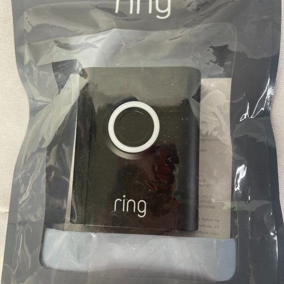 Ring Black Metal Decorative Video Doorbell For Interchangeable Faceplate - Picture 7 of 10